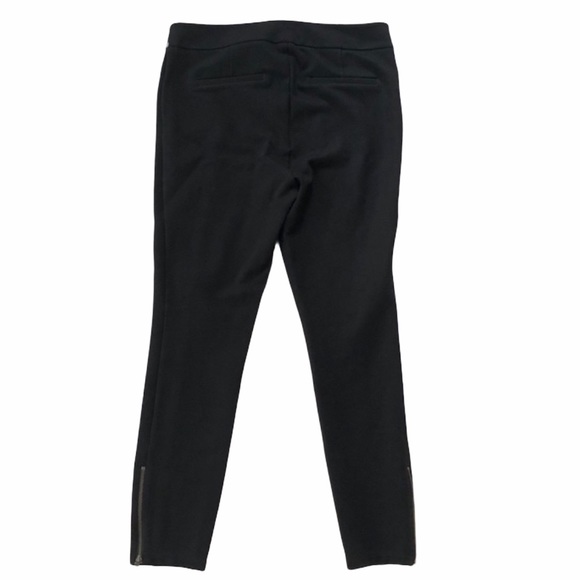 Anthropologie The Essential Slim Black Knit Trousers Size 8 NWOT - Picture 4 of 8